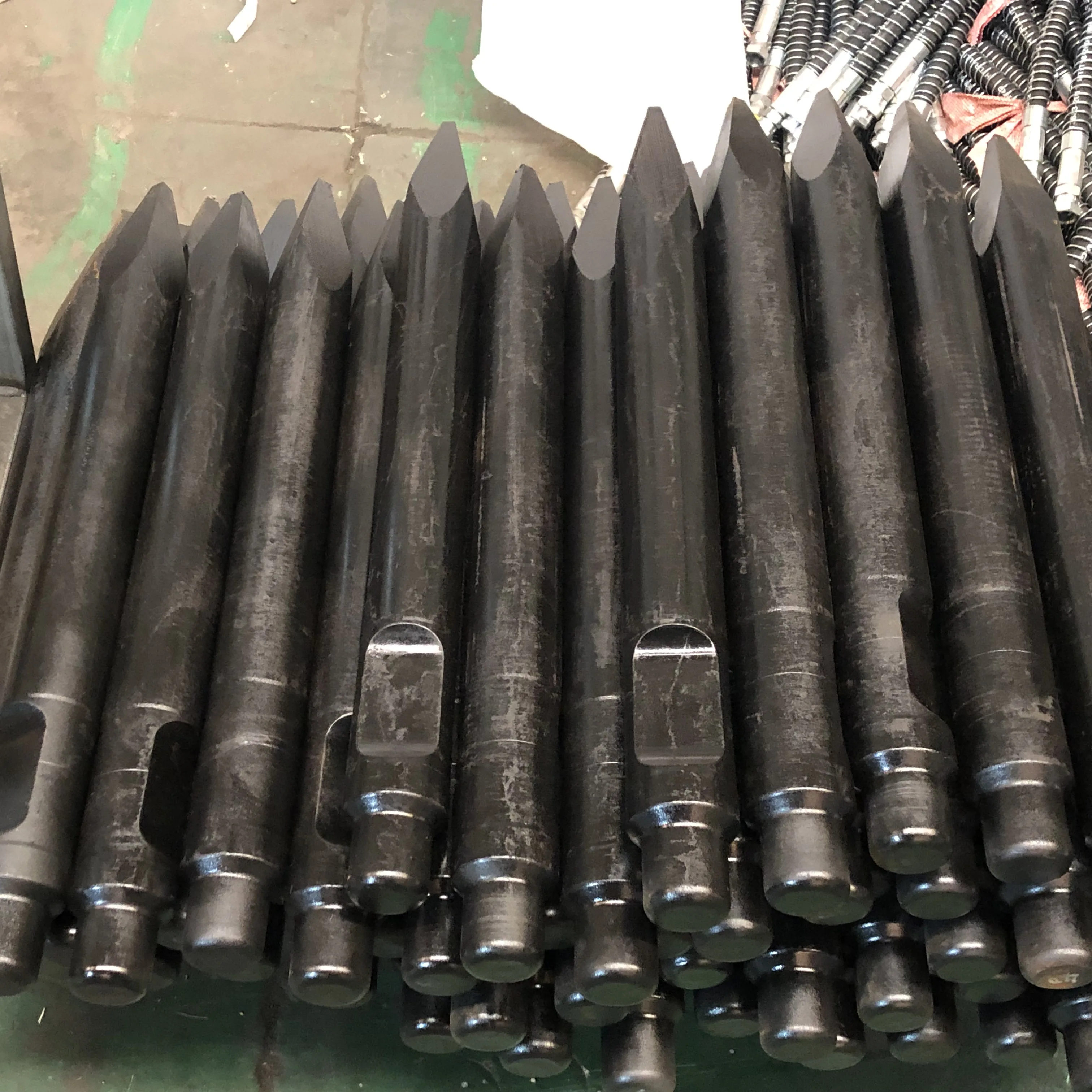 excavator hydraulic hammer breaker parts chisels