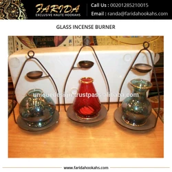 High Quality Incense Burner Glass Aromatherapy Furnace Smell Metal Incense Holder