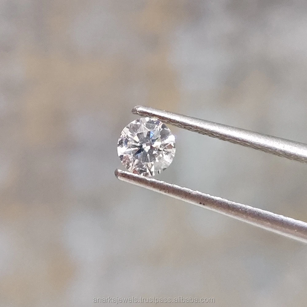 GIA Certified 0.30 Carat G Color I2 Clarity Natural Certified Loose Diamond For Ring