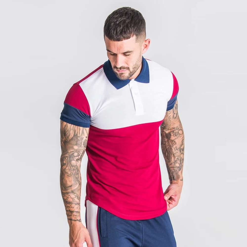 2013 Summer Hot Men polo shirt Cotton Solid Slim Fit Short Sleeve Men polo Shirts