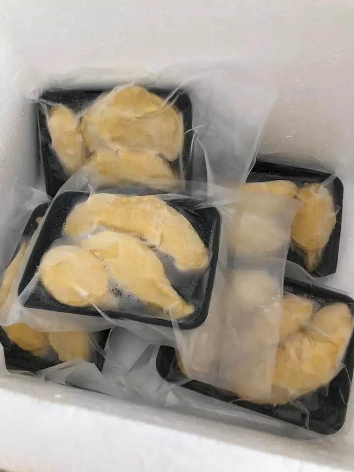 Frozen Durian Ri6 and Monthong from Vietnam // Jolene +84 336089155