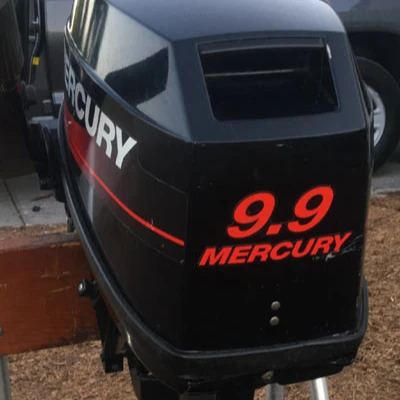 2004 2-stroke 9.9hp Mercury Outboard Boat Motor