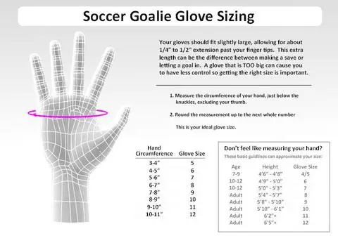 
Latex Training Goalkeeper Gloves Football Game Soccer Goalie Gloves 