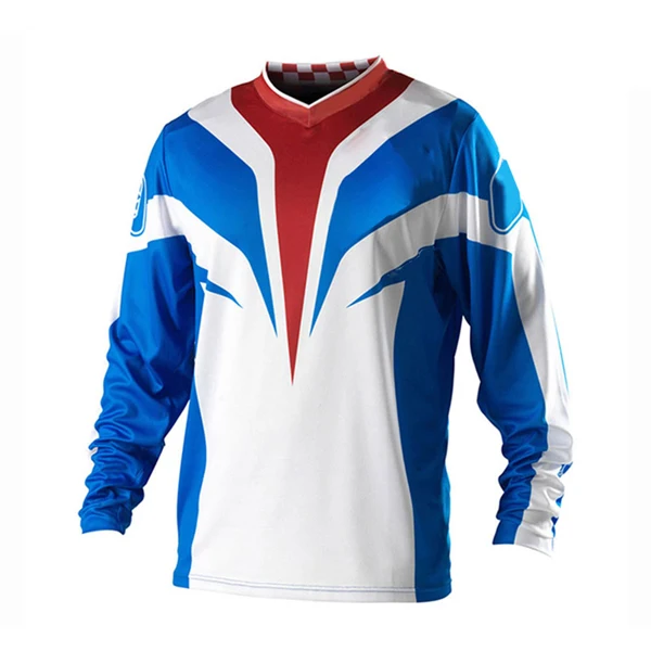 MEN MOTOCROSS Jersey Mountain Bike Clothes Bicycle Cycling MTB CLOTHING BMX Jersey Motorcycle Cross Country Shirt Ventilation