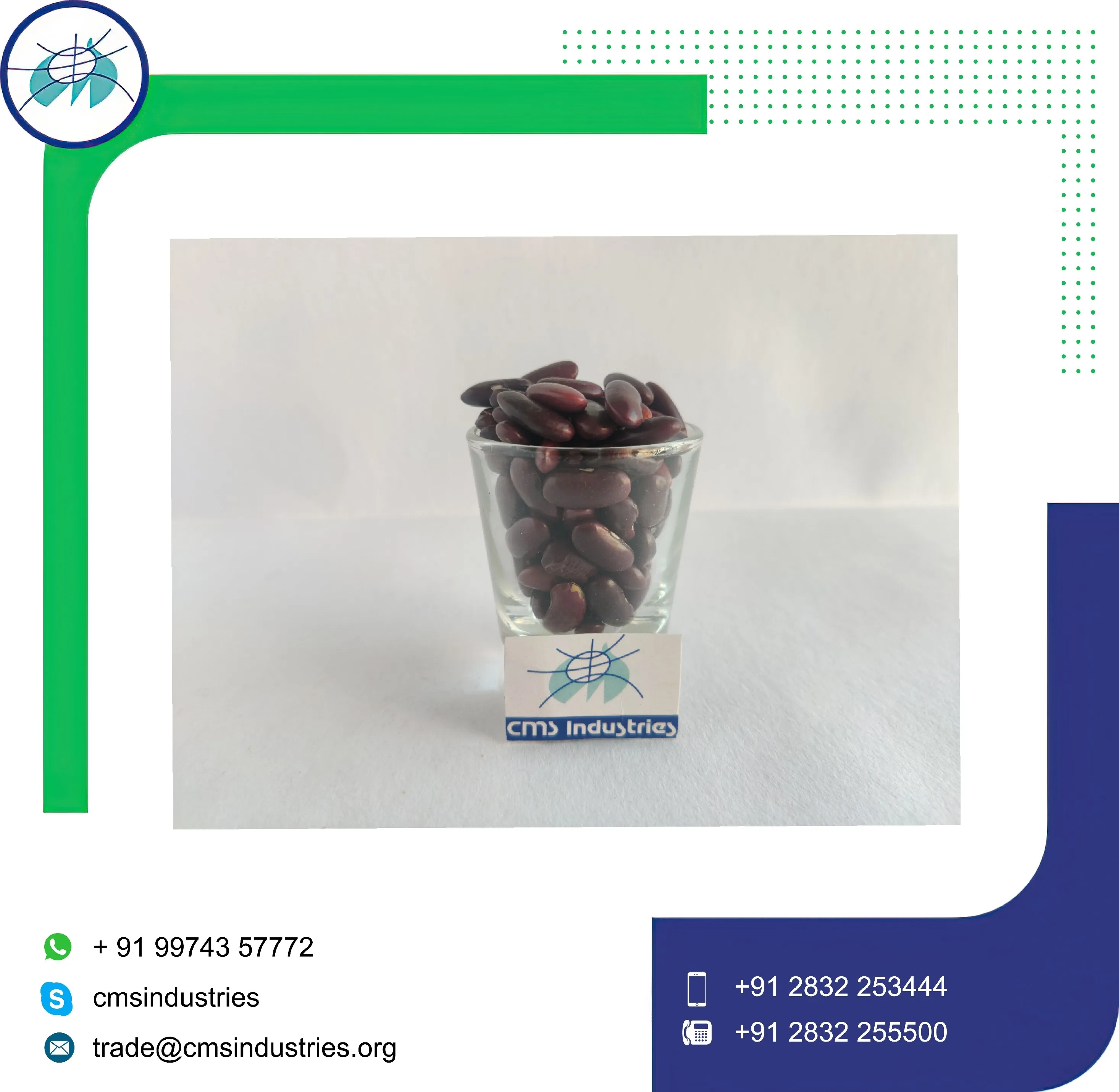 Лучшая фасоль индийского качества