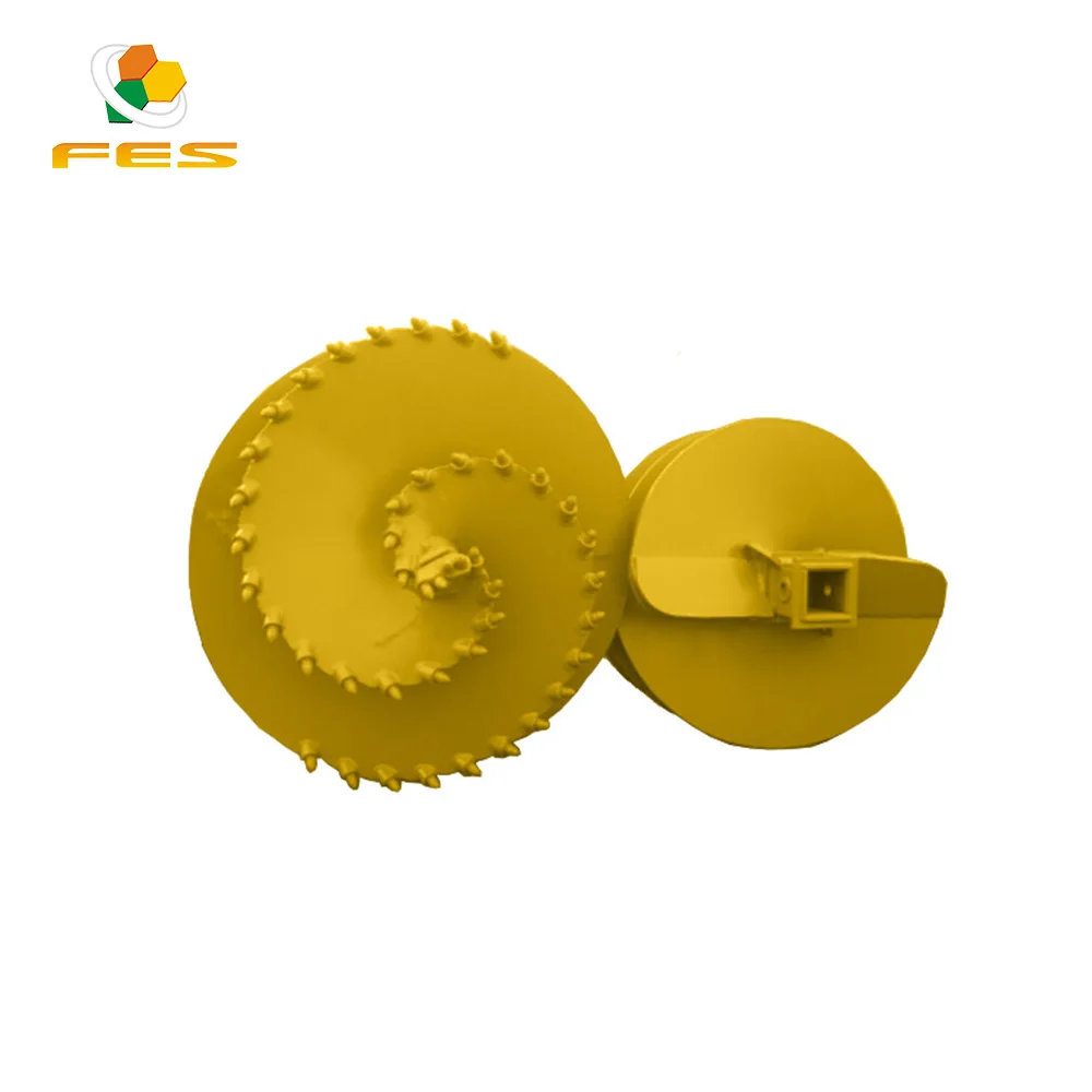 Excellent quality central pipe od 273mm helical flight rock drilling augers