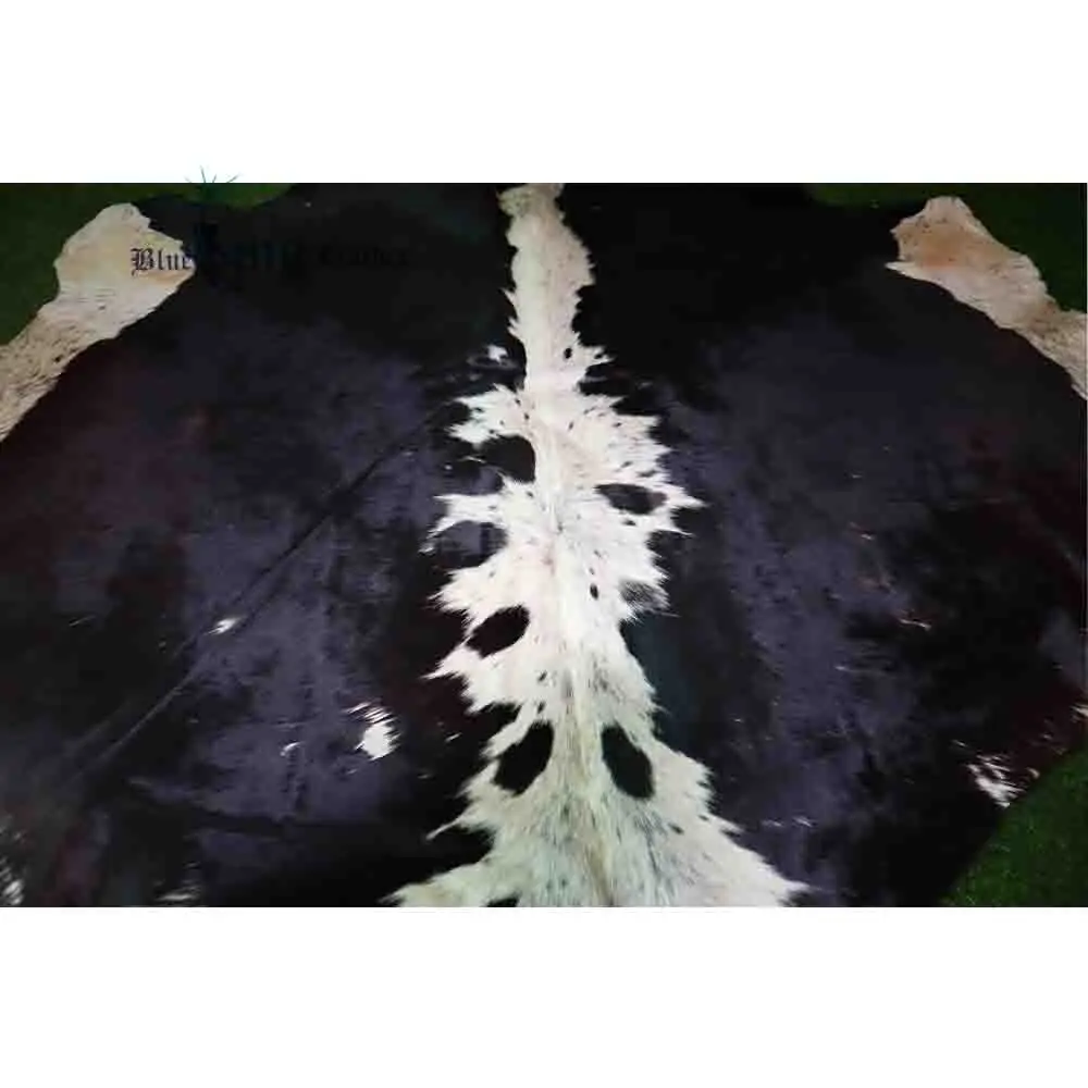 High Quality Leather Ornament Cowhide Skin Floor Rug