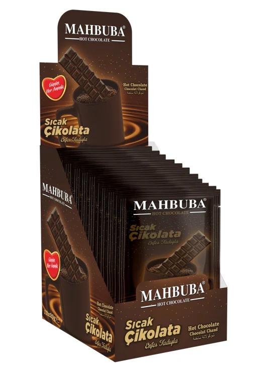 Mahbuba Hot Chocolate With Its Delicious Taste Instant Drink Powder 20gr Reasonable Price