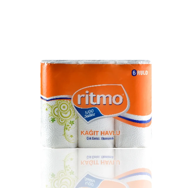 Kitchen Towel Paper Kitchen Paper 6 ROLLS FROM FACTORY paper jumbo towel from manufacturer cheap