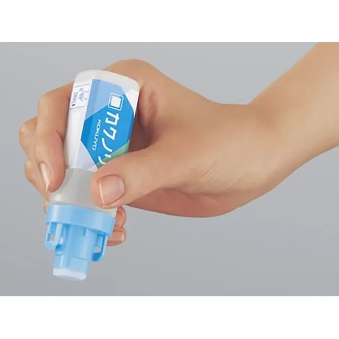 Для KOKUYO STA-TA-KL801P-1P жидкости квадратные шоу-легко наносится с помощью одной руки переключатель клей 30 мл голубого и розового цвета