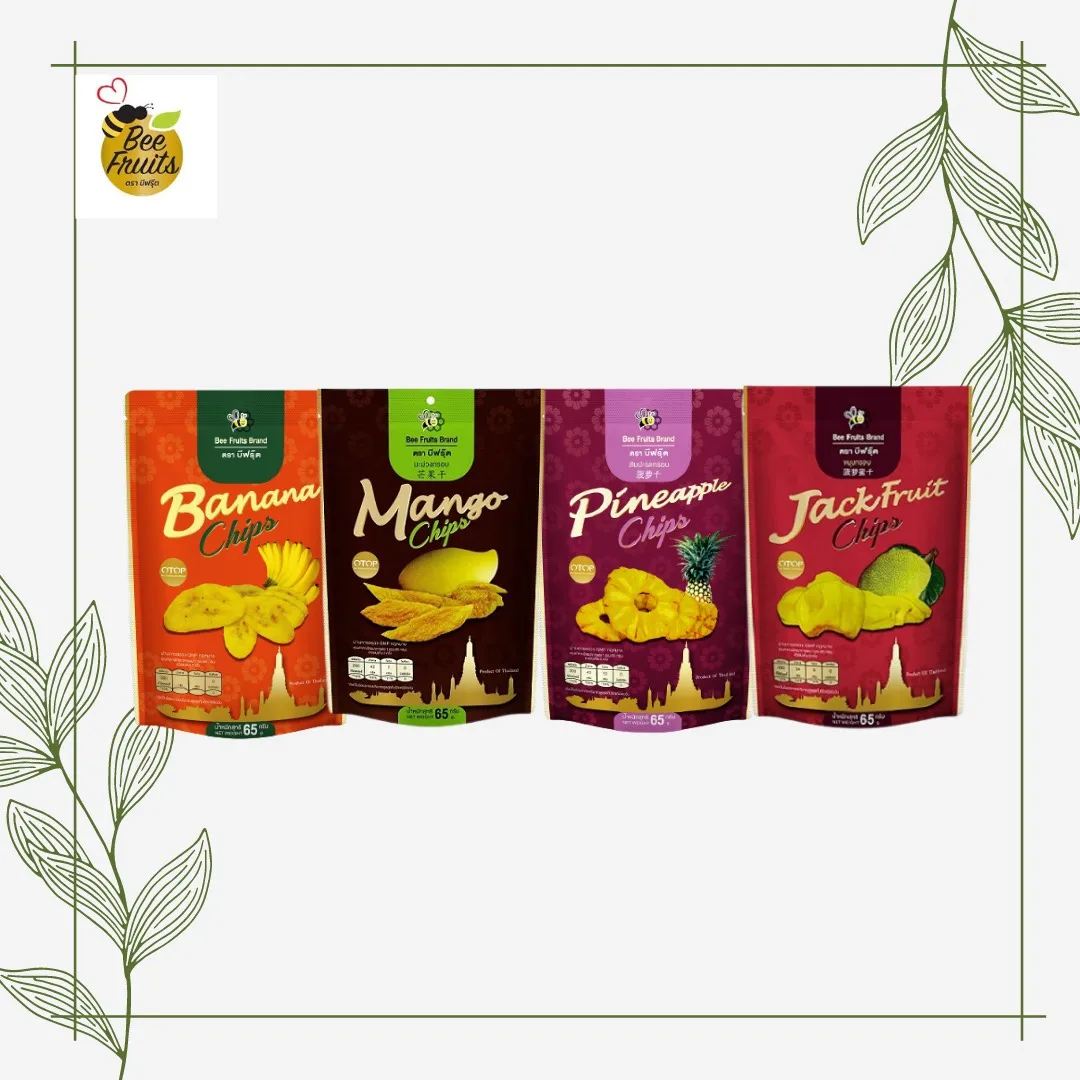 
Best Selling Wholesale vacuum fried fruit Mango Chips & Jackfruits Quality Fruit Best Seller manufacturer from Thailand (x2) 