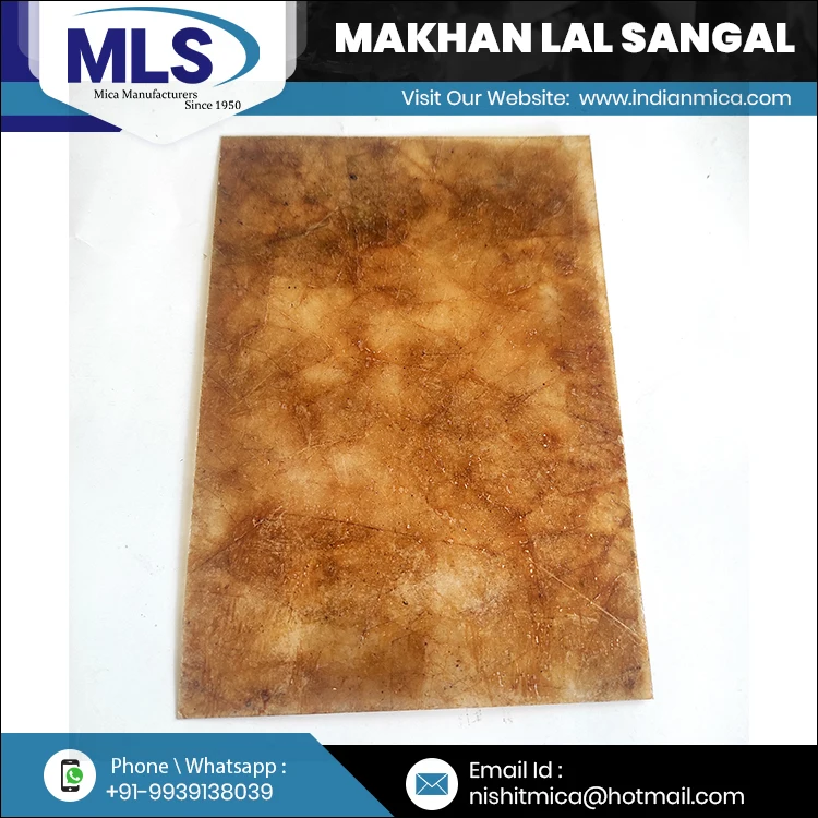 
Premium Good Quality Heat Resistant Made Mica Sheets Indian Supplier 