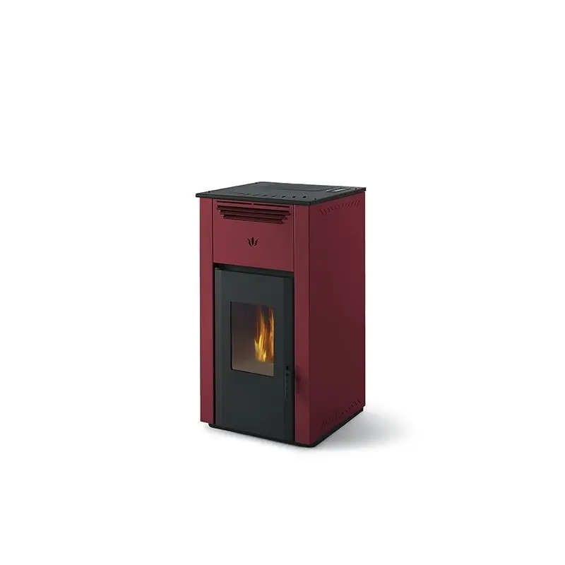 Top Quality Made in Italy OEM Hydro pellet stove mod. ASTREA 24 KW RED
