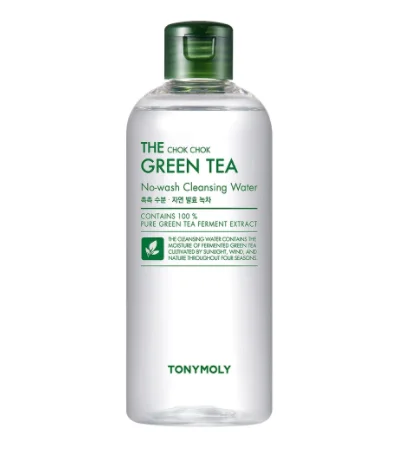 KOREAN SKIN CARE COSMETICS [TONYMOLY] The Chok Chok Green Tea Cleansing Water