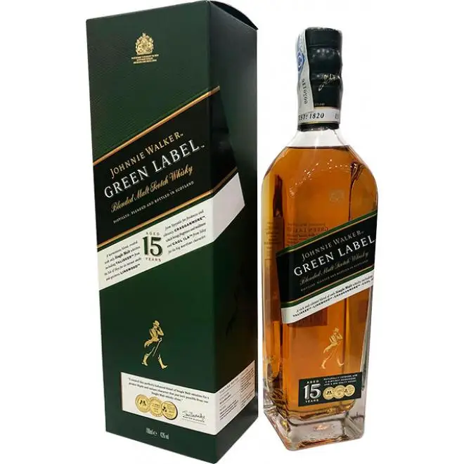 Johnnie Walker 12 Year Old Black Label Blended Whisky / Johnny Walker Whisky Black Label / Johnny Walker Gold Label