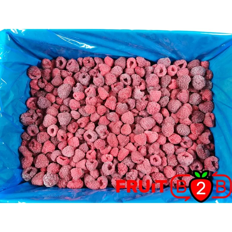 Замороженные фрукты Raspberry 80/20 Whole - IQF