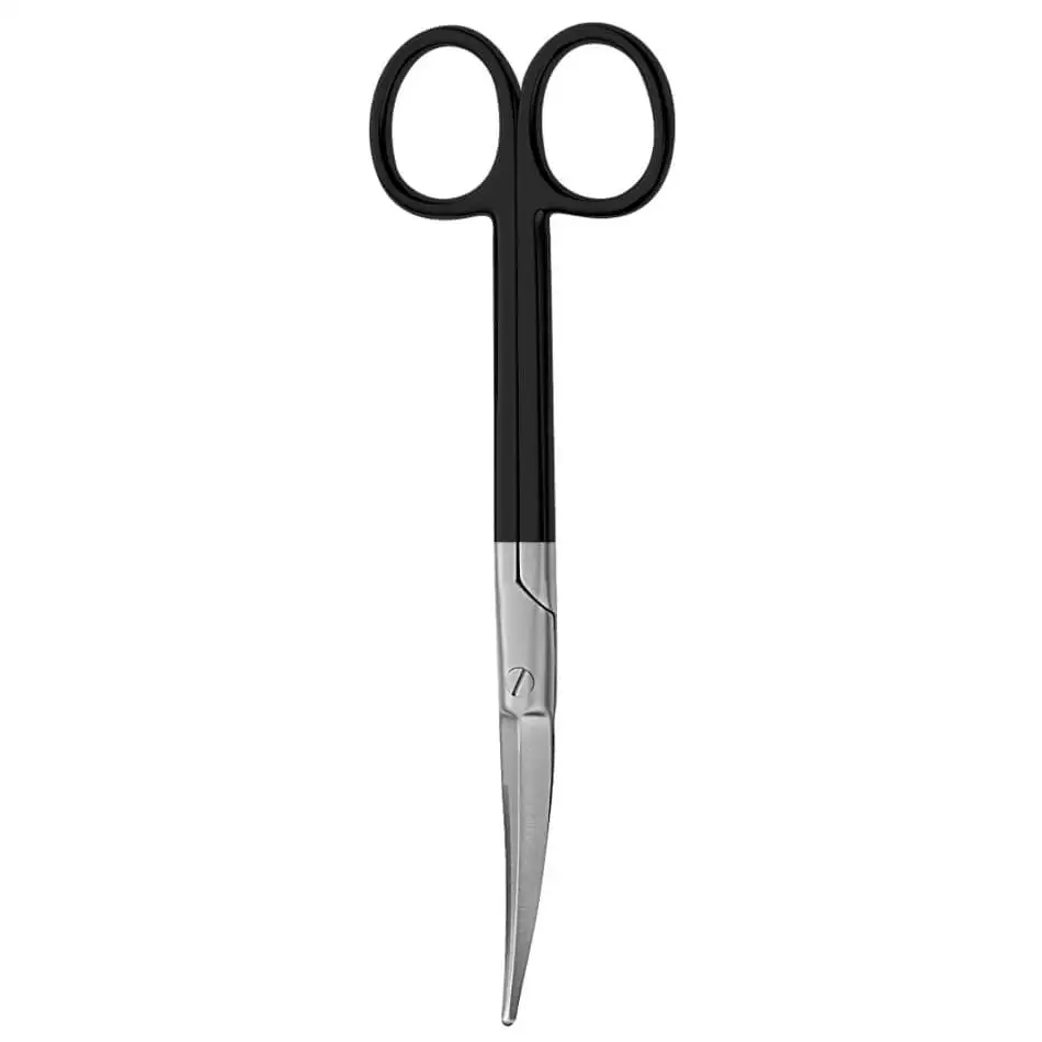 Aston Facelift Scissors Serrated Supercut Scissors 6.5' (16.5cm) Curved Medical Scissors