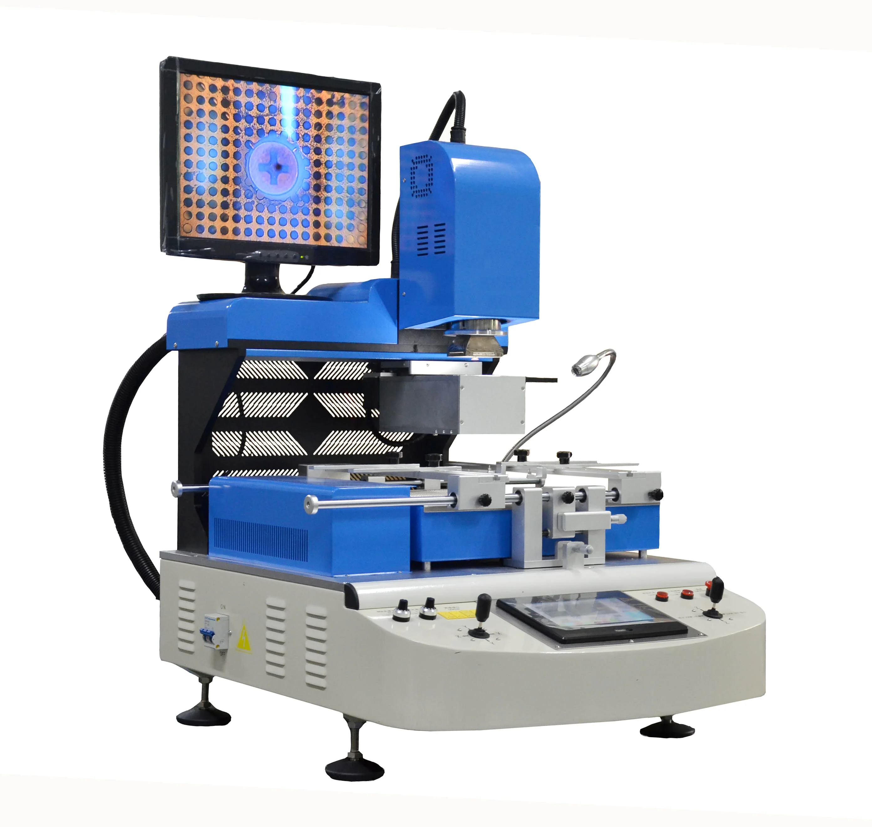 Online saki BF-Planet-XII automatic pcb inspection AOI machine solder paste detector for smt line