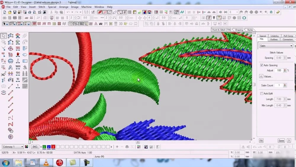 
3D Wilcom custom software design wholesale patch cute animals space patch logo design embroidery on tee shirts 