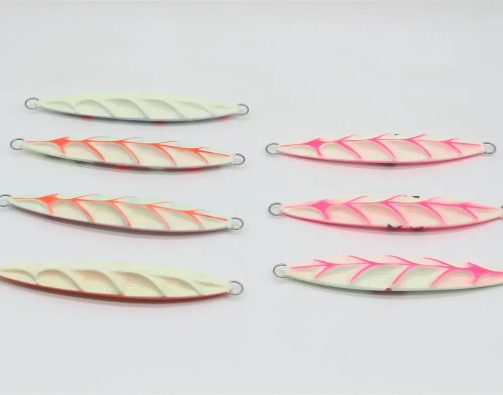 60g 80g 100g 120g 150g 180g 200g 260g 300g 350g 400g  Multi Color UV finish Slow Jigging Lure