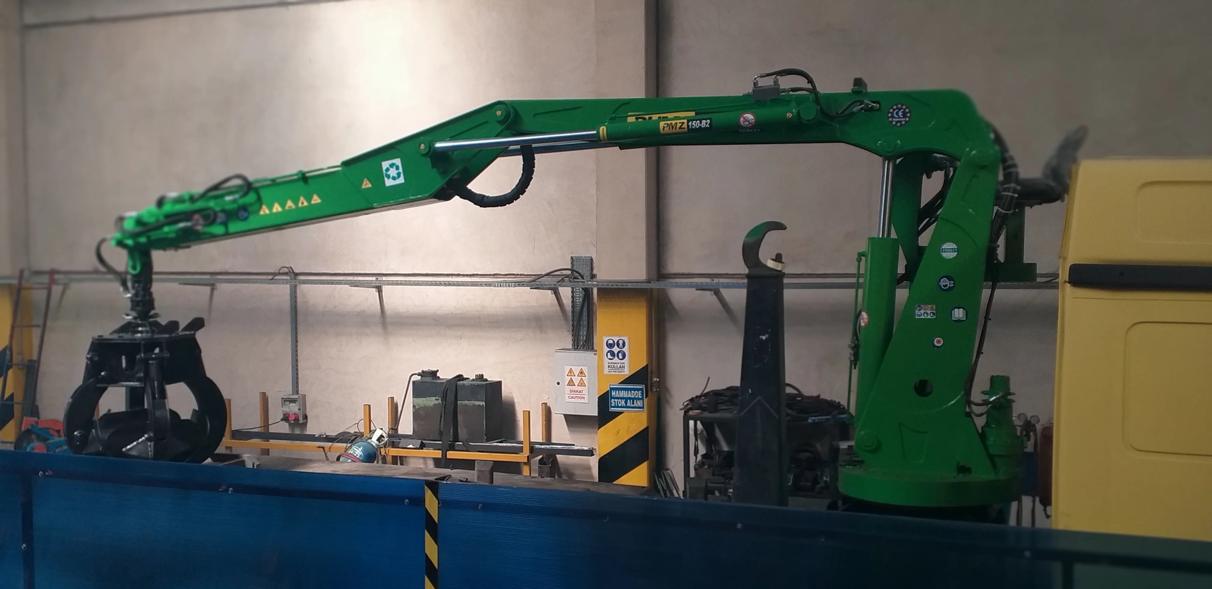 scrap grab attachment hydraulic