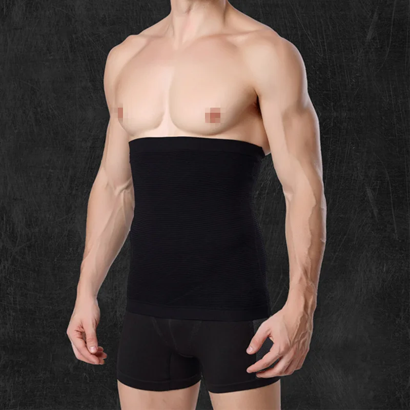 
Custom Made High Quality Mens Breathable Abdomen Belt Seamless Body Shapers 