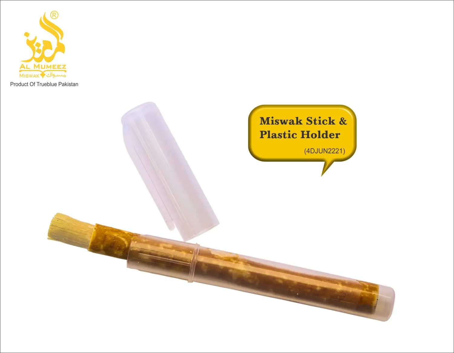 HOT SALE PLASTIC HOLDER/CASE FOR BEST QUALITY VACUUM PACKED MISWAK/SEWAK/SIWAK/NATURAL TEETH CLEANING STICK ORAL CARE NATURAL
