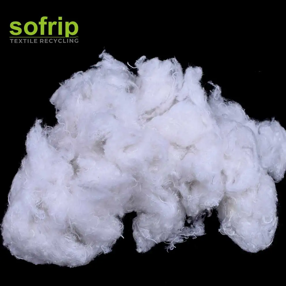 White cotton raw  Acrylic 3D  Filling Pillow 100% cotton comber noil/bleached  natural cotton fiber white