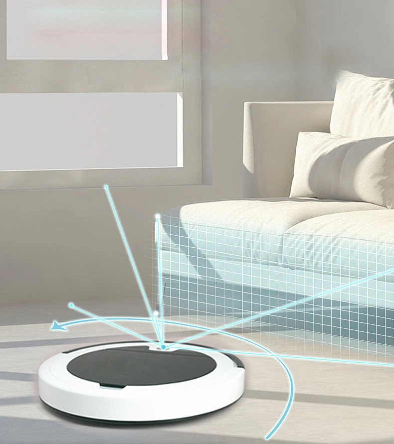 Premium Quality Multifunctional Wet And Dry 360 Industrial Robot Vacuum Cleaner Mop