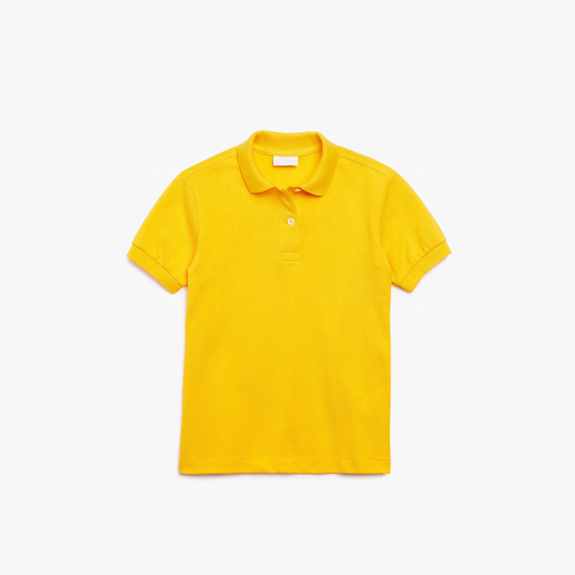 Factory Price School Uniform Boys White Full Sleeve Polo Shirt