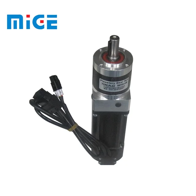 60mm 400w AC servo motor with gearbox