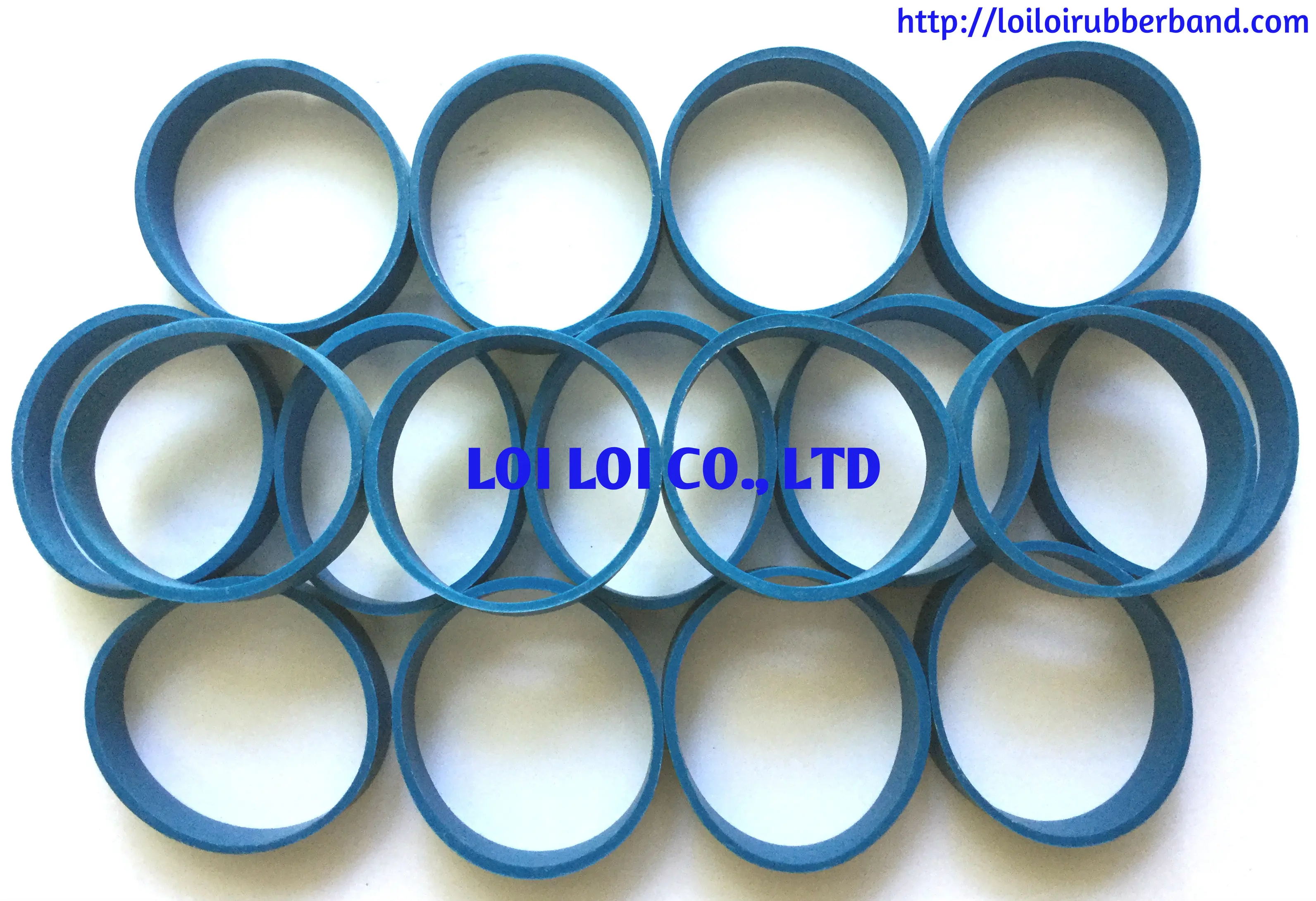 Wide Rubber Band 2022 Popular High Quality Wide BLUE and RED Color Rubber Band Elastic Natural Made in Vietnam