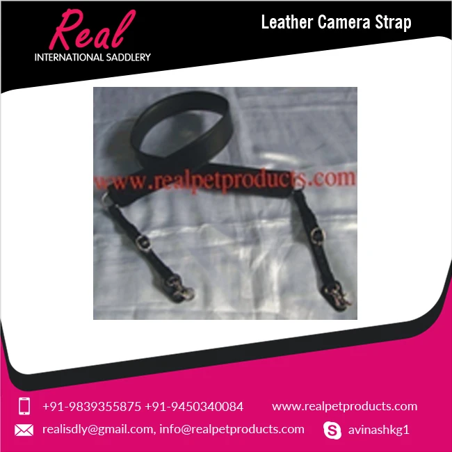 Top Quality Leather Camera Neck Strap at Bulk Price