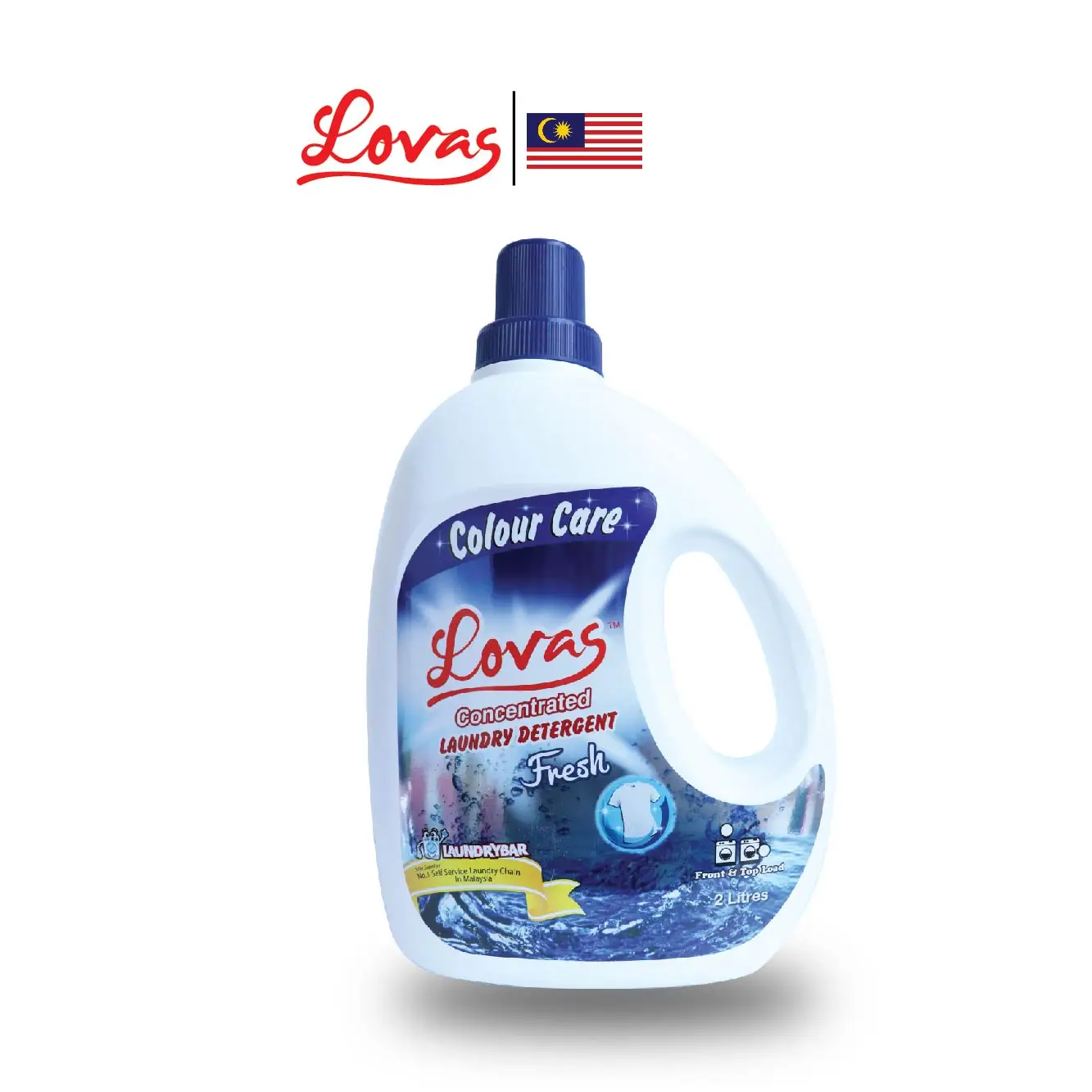 Blue Liquid Laundry Detergent Low Foam Apparent Deep Stain Removal with Perfume Feature for Apparel & Cleaner Use