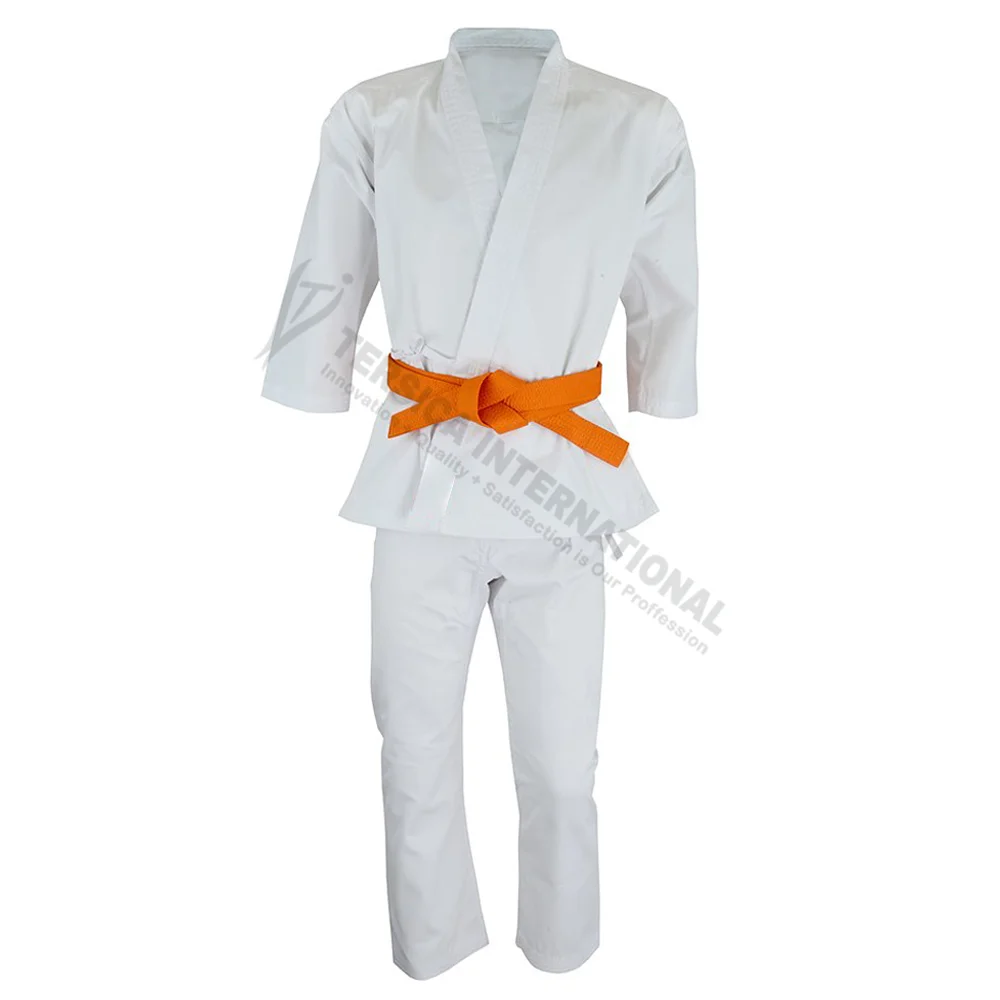 Martial Arts Uniform for Adult / White Martial Arts Karate Uniform With Belt