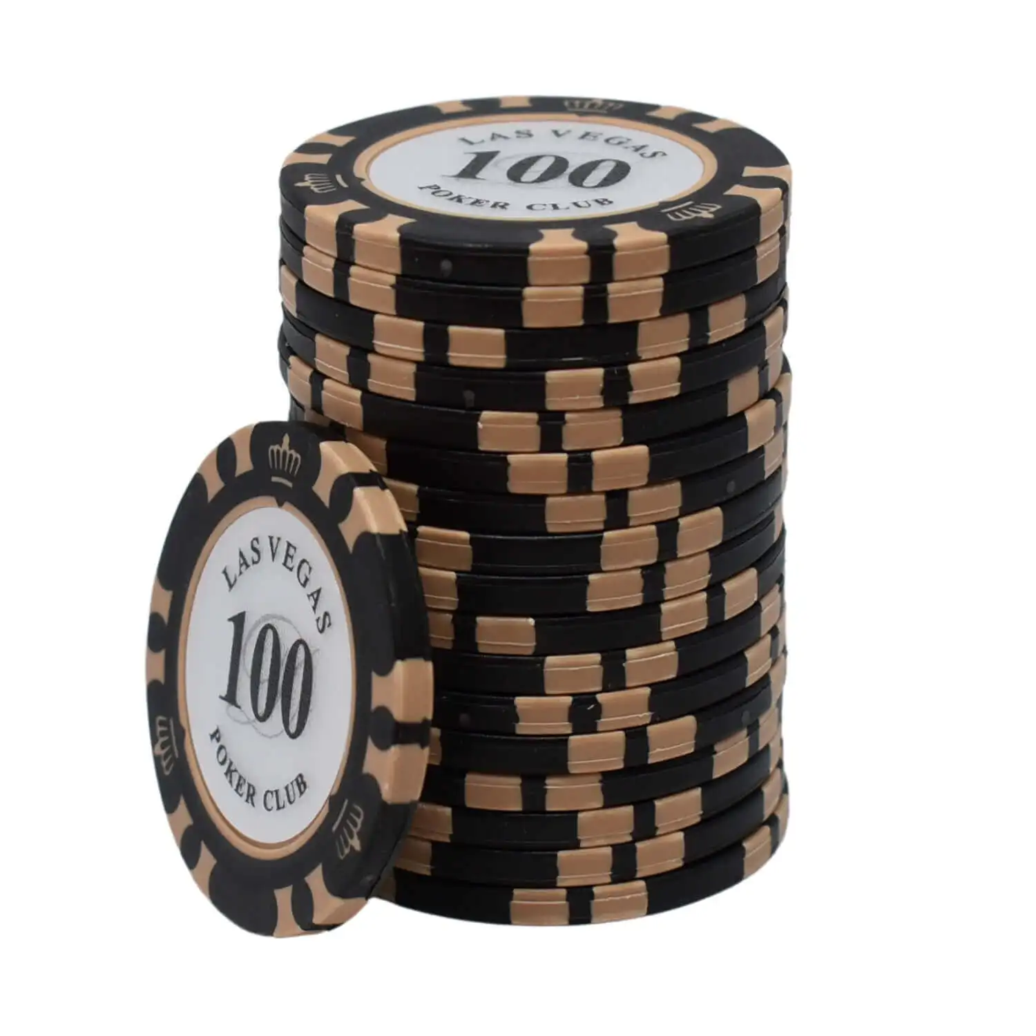 13.5 Gram Las Vegas Poker Club Clay chips