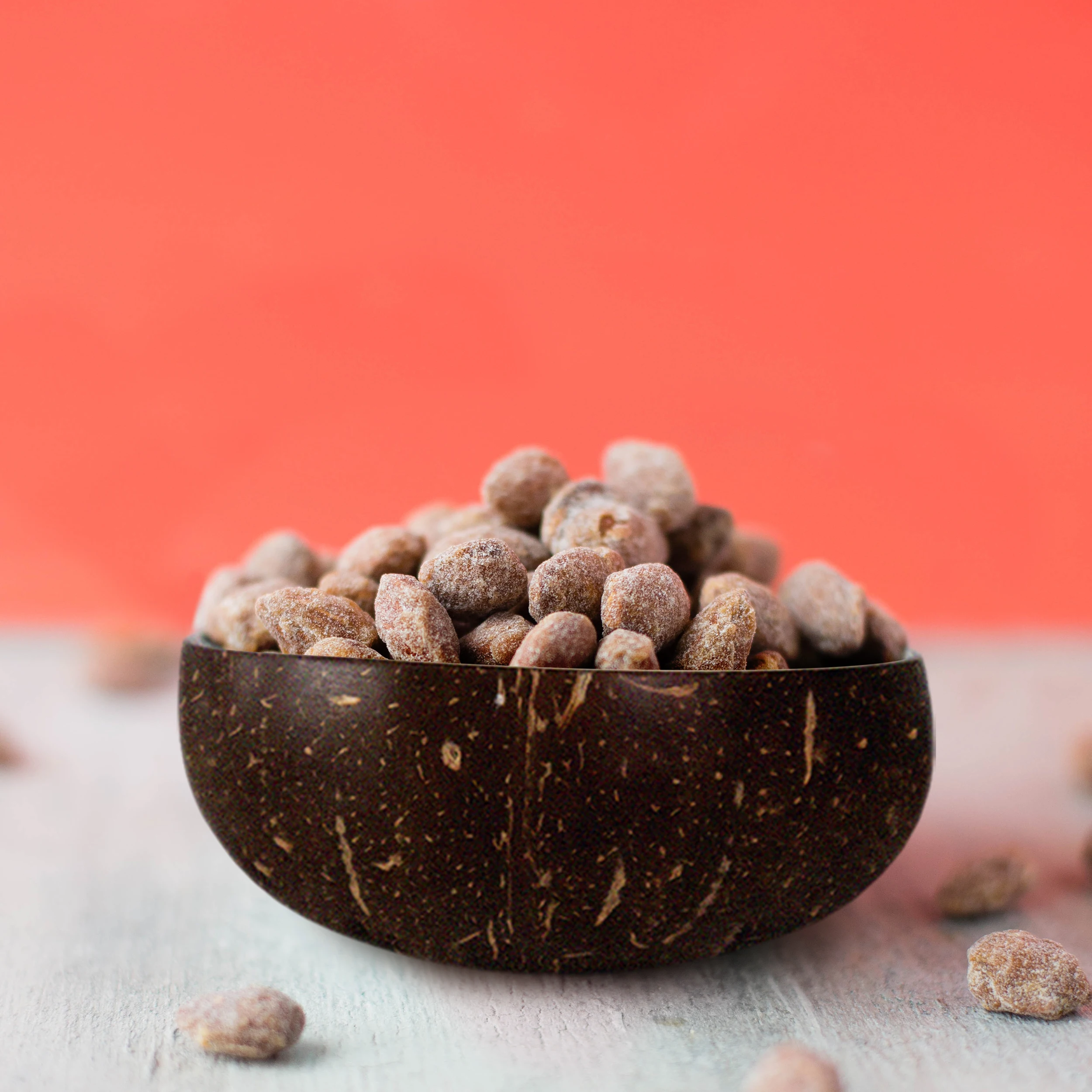 Biodegradable Natural Coconut Bowl and Wooden Spoon - Coconut Shell Bowl Handmade In Vietnam - Salad, Dessert and Smoothie Bowls