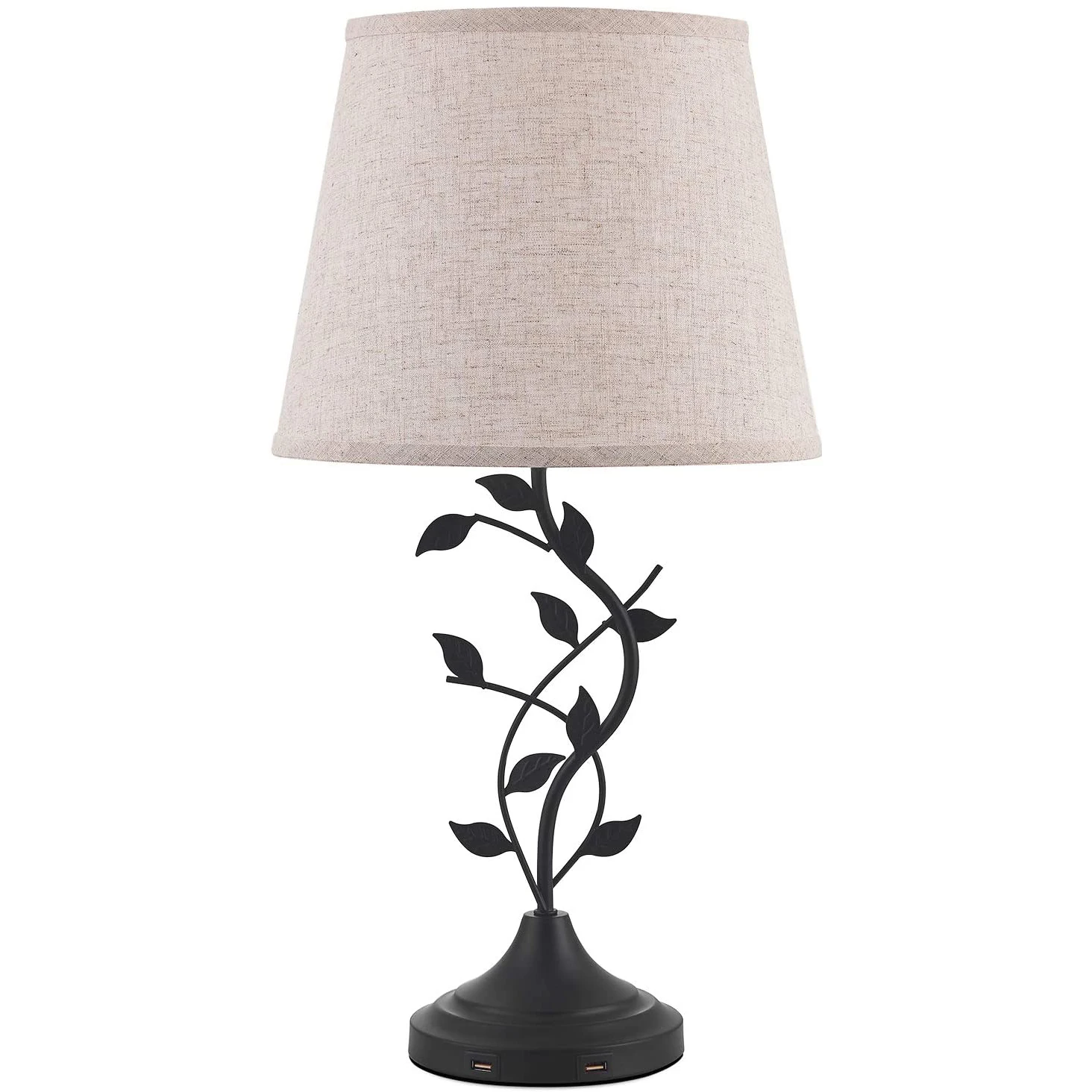 EEA Vintage Table Lamps With USB Port Bed Side Study Friendship Bedside Nightstands USB Table Lamps & Reading Lamps