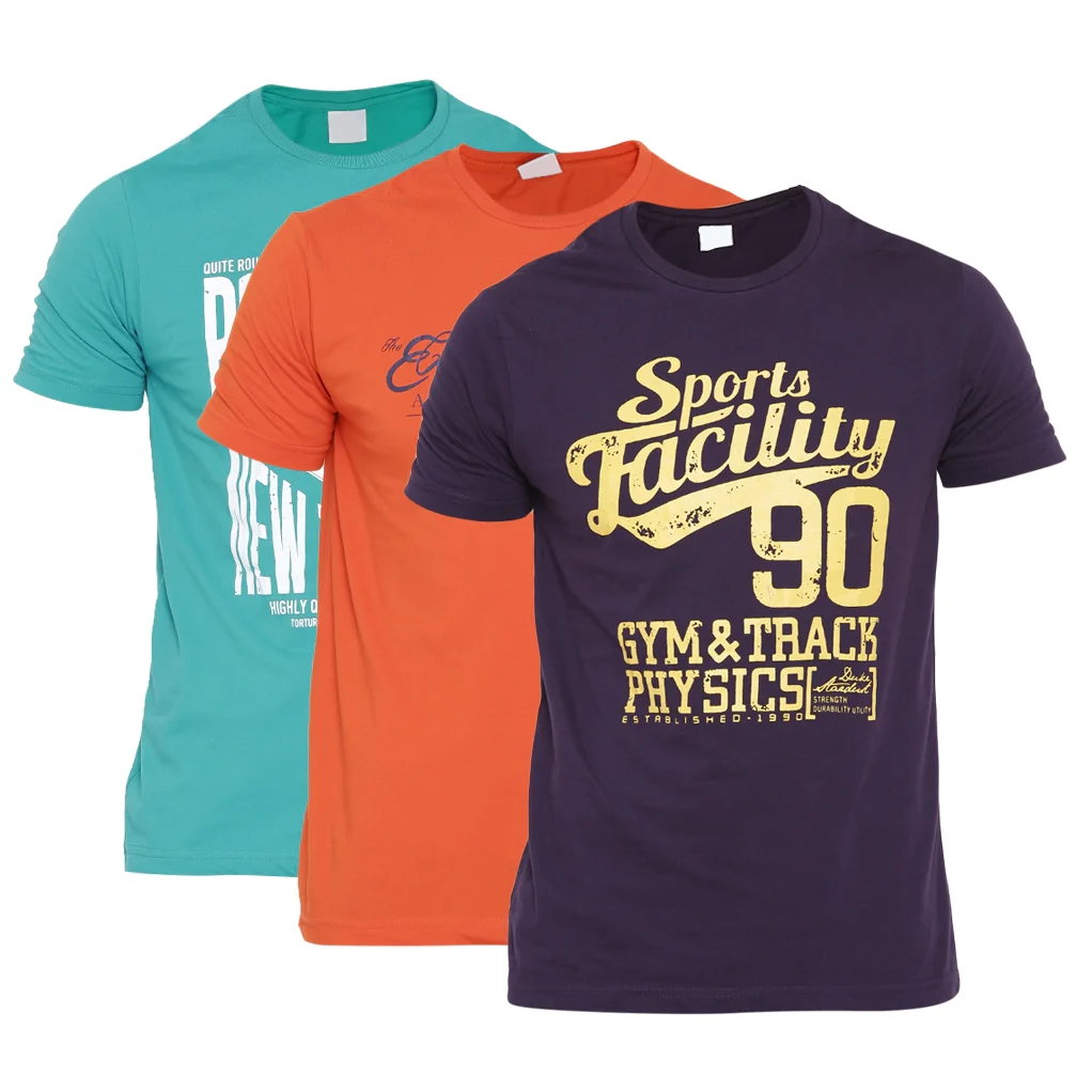 2022 Spring Summer 100% Cotton T shirt Knitted Blue Color Men Paisley Printed Jersey T-shirt For Man From Bangladesh