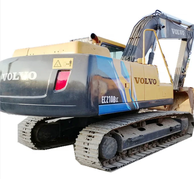 Used Engineering Construction Machinery Volvo EC210 Excavator Machine Used Volvo 210 Excavators Used VolVo ec210blc