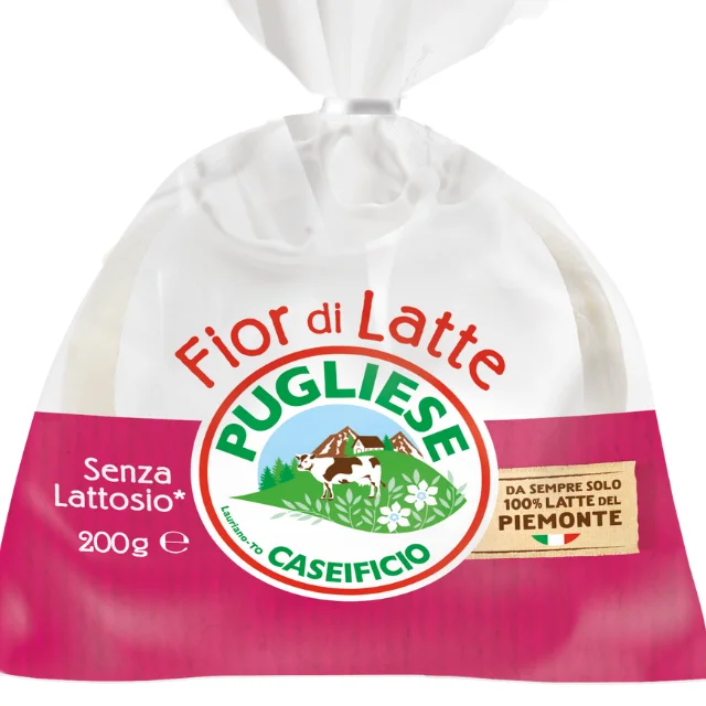 Casa Radicci Italian cheese production dairy lactose free mozzarella fior di latte 200g chilled and white ball shape mozzarella