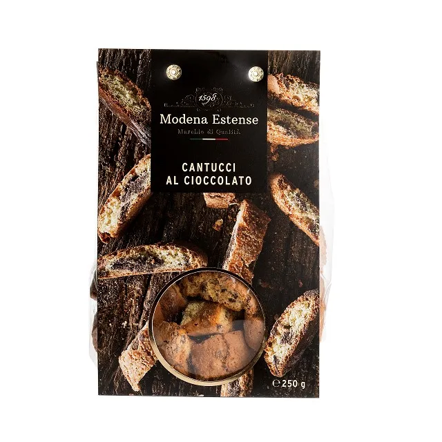 Crunchy Cookie Italian Cantucci with chocolate 250g