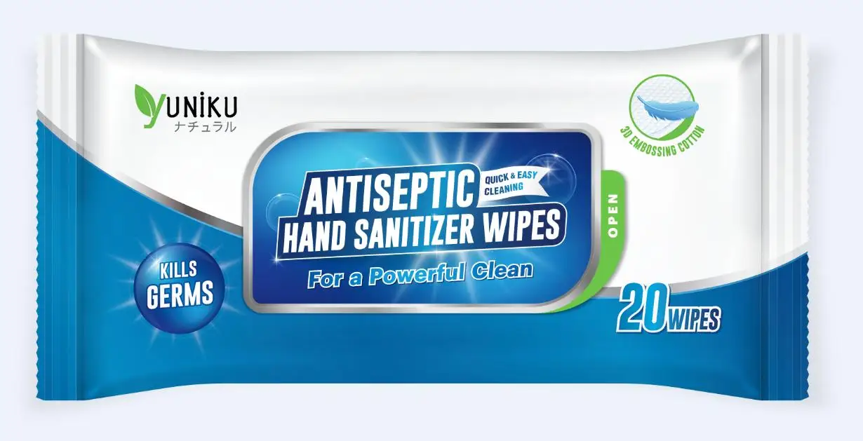 
Antiseptic Hand Sanitizer wipes 