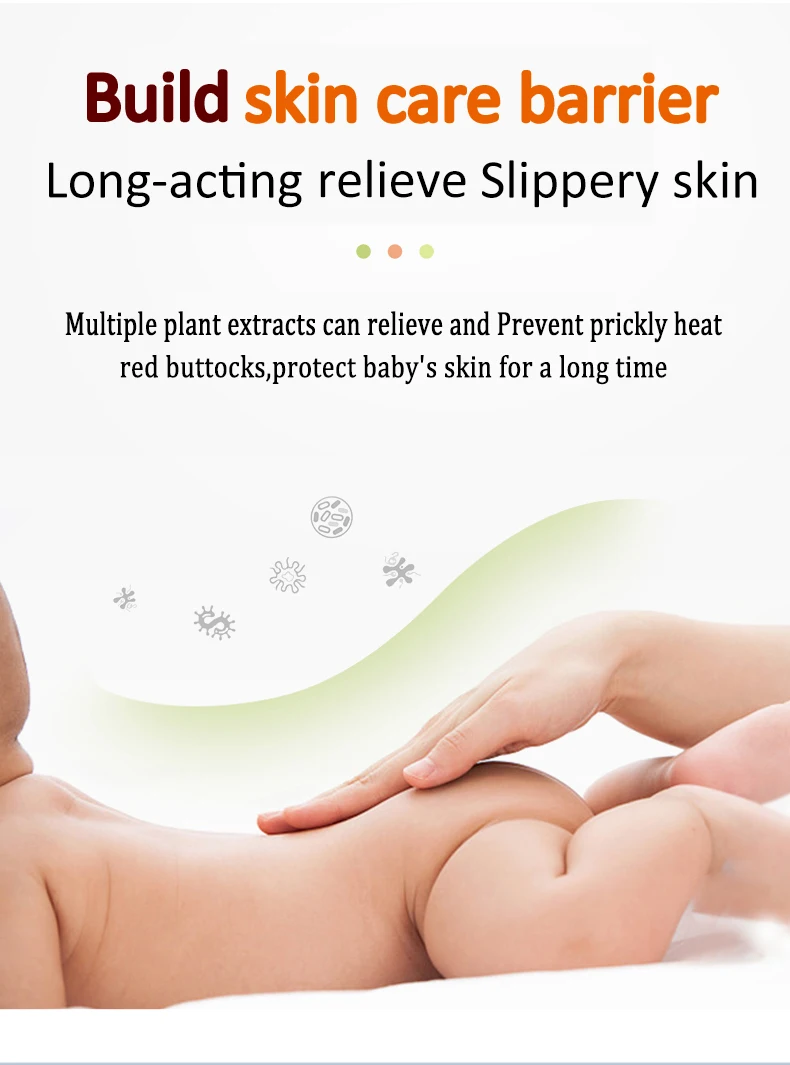 Private Label Available Diaper Cream Baby Nappy Diaper Rash Cream Skin Care 100 Natural Body Customizable OEM Customized Logo