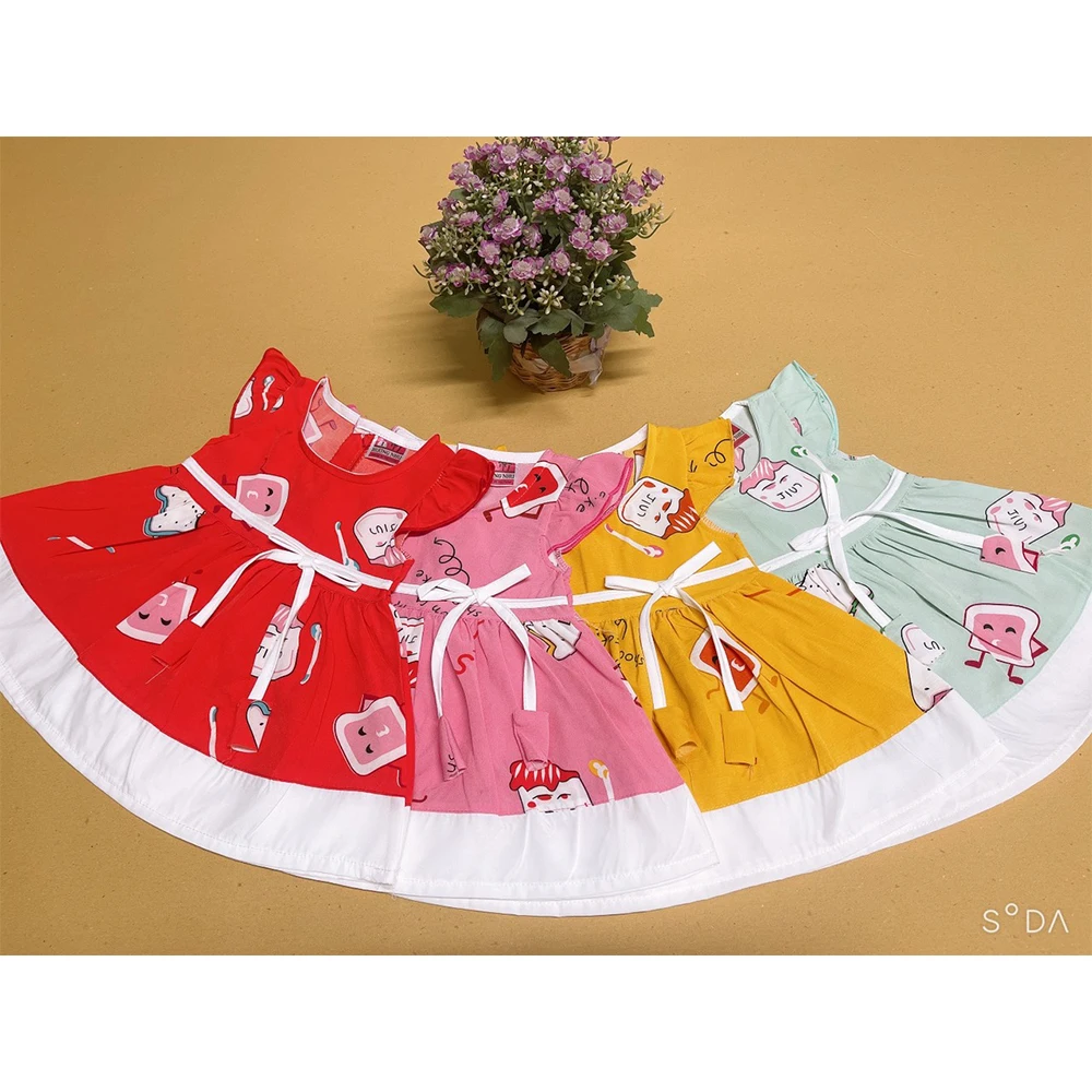 Girls Flowers Dresses New Summer Kids Baby Flowers Costumes Children Fashion Sleeveless Vestidos Casual Outfit