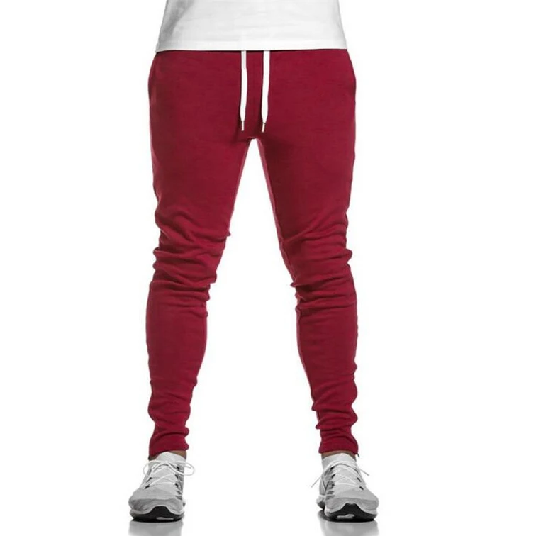2021 Мужские штаны для бега из 100% хлопка с логотипом на заказ