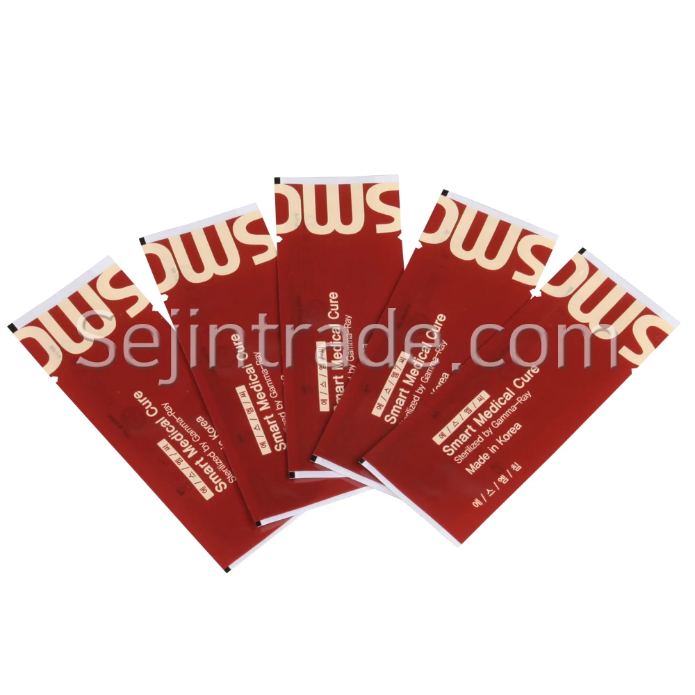 
Traditional High Quality Korea Best Price Stainless Steel Handle Acupuncture Needles With Tube SMC Pouch Package (1,000 PCS/BOX) 