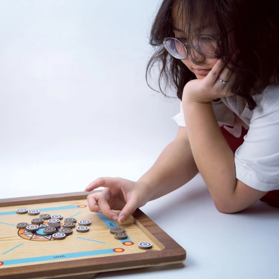 
Сделано в Вьетнаме, фанера carrom, настольная игра с семьей и друзьями 