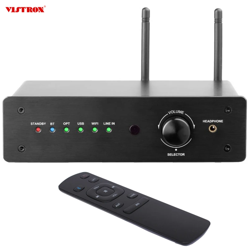 Linkplay A31 Solution Wireless Connection Power Audio Amplifier With APP Support Airplay DLNA TIDAL Spotify iHeart Streamer