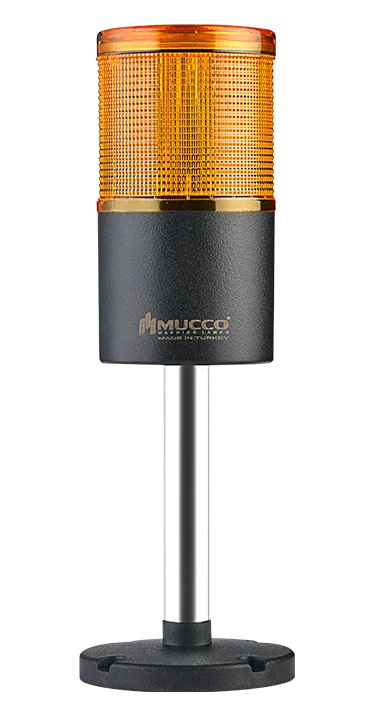 High sound High Light Steady Flashing Rotary Strobing With Buzzer ABS Housing Polycarbonate Lens Signal Tower With One Layer